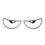 Reflektierender Augenaufkleber – Motorrad-Reflektor – reflektierende Augen Aufkleber für Auto-Rückspiegel, Auto-lustige Aufkleber für LKW, SUV, Dekoration