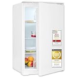 Exquisit Einbaukühlschrank ohne Gefrierfach, 129 Liter Nutzinhalt, Einbaukühlschrank 88cm, Schlepptürmontage, EKS5131-V-040E weiss