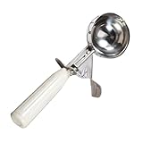 Naroote Eisportionierer aus Edelstahl mit Rutschfestem Griff für Einfaches Schöpfen, 1-teiliges Küchenwerkzeug für den Dessertladen (6,8 cm)