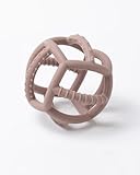 kindsgard Beißring Baby „silkugly“ – Silikon Beiß- & Greifball Ø 8,7 cm – LFGB-zertifiziert – Zahnungshilfe für Babys – Greifling, weich, hygienisch, motorikfördernd, leicht & BPA-frei (Rosa)