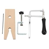 Verstellbarer Stahlschmucksägenrahmen für Genauigkeitsschneidemeholzengriff