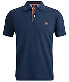 ZITY Poloshirt Herren Kurzarm Atmungsaktiv Golf Tennis T-Shirt Business Polohemd für Freizeit