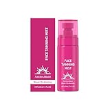 Bräunungsspray Gesicht, Selbstbräuner Spray, Self Tanning Spray für Gesicht und Körper, Langanhaltende Bräunungsspray Für Frauen, 60ml (1Pcs)