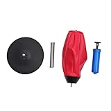 VANZACK 1 Stück Tischkugel Stanzen Übungsspielzeug Trainieren Kinderspielzeug Ball Boxen Boxspielzeug Für Desktop-boxspielzeug Trainingsbecher Boxspielzeug Für Den Tisch Pu Rot
