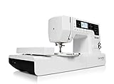 Bernette Chicago 7 Nähmaschine und Stickmaschine mit 200 Nähprogramme, Weiß