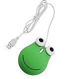 Xiuganpo Grüne Kabelgebundene Maus, Niedliches Ergonomisches Design für, Kabelgebundene Maus für Laptop-PC