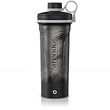 Arendo - Protein Shaker mit Akku - Eiweiß Shaker elektrisch 700ml – BPA frei – Drink Mixer to Go – Premium Eiweißshaker – spülmaschinengeeignet - für Yoga Fitness Sport