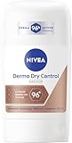 NIVEA Derma Dry Control Deo Stick, Anti-Transpirant für 96h extremen Schutz vor Schweiß, Deodorant ohne Ethylalkohol für ein frisches Hautgefühl (50 ml)