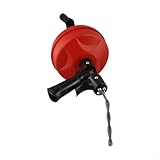 HEBEOT 5M Rohrbaggermaschine, Sanitärschlange mit Doppelfunktions-Design und automatischer Kupplungsfeder für Bad Küche Ausbaggern