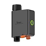 SONOFF Sprinkler-Timer Zigbee 3.0, Smart Sprinkler-Controller Kompatibel mit Alexa und Google Home, Automatischer Bewässerungs-Timer, Wasser-Timer für Gartenschlauch, Outdoor-Rasenpool-Bewässerung