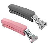 DECHOUS Topfplattenheber Edelstahl 2 Stück mit Verbrühungsschutzclip für Heiße Schüsseln und Geschirr Rutschfeste Küchenzange für Dampfgargeräte und Outdoor Campingküche