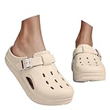 garten clogs damen, Gartenschuhe Herren Damen Gartenclogs Hausschuhe Slip on Gartensandalen Leicht Wasserschuhe Atmungsaktiv Kochschuhe Bequeme Regenschuhe Sommer Küchenschuhe In Den Größen 36-46