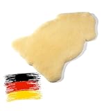 Hofbrucker® 100% weiches Bio Merino Baby Schaffell Teppich echtes Lammfell aus Bayern medizinische Gerbung Schadstoff frei verschiedene größen ökologisch Hergestellt in Bayern Öko Tex zertifiziert
