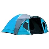 PORTAL Blackout Zelt 3-4 Perosonen mit Vorzelt Camping Kuppelzelt 4000mm wasserdicht Familienzelt Festivalzelt Outdoor für Camping Reise