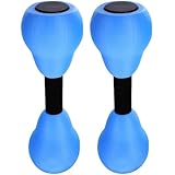 BESPORTBLE 2 Stück pack Bunte Eva Hanteln für Damen und Gepolstert Wasserfest für Schwimmbad Zuhause und Reise Rutschfeste Trainingsgewichte