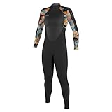 O'Neill Damen Neoprenanzug Wms Epic 4/3 Back Zip Full HW5 BLK/DEMIFLOR/BLK 6T