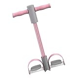 Pedal-Knöchel-Zieher - 49,61 Zoll, Dehnbänder, rutschfest | Schweißabsorbierendes Elastisches Sitzseil, TPE-Widerstandsband Für Heimfitness, Pilates, Yoga, Core-Training Und Ganzkörper-Workout