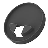 TOYZFRIENDY Praktischer Lautsprecherhalter aus robustem Material mit Kabelmanagement für smarten Display Kompakter drehbarer Tischständer platzsparend schwarzer Stabiler Halter ohne Bohren