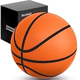 BALSMART Silent Basketball Größe 7/74.9 cm Airless-Indoor-Basketball für leises Dribbling und Indoor-Training, Schaumstoffball mit echter Rille und Sprungkraft