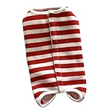 BESTonZON Hundewiederherstellungskleidung für Chirurgischer Genesungsanzug mit Knöpfen Bequeme und Hygienische Kleidung Verhindert Wundberührung für Hautkrankheiten