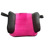 Rückenfreier Booster-Autositz tragbarer aufblasbarer Booster-Sitz mit Schnalle und waschbarem Bezug aufblasbares atmu