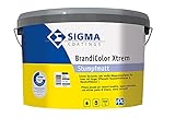 SIGMA Brandicolor Xtreme, 12,5L Innenwandfarbe, weiss, hochdeckend, stumpfmatt.
