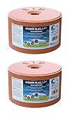 imima Mineralleckstein Pferd Vitamin Plus Selen Salzleckstein Set 2 x 3kg - Salzlecksteine für Pferde, Schafe, Ziegen, Wild und Rind - Salz Leckstein Mineralstein