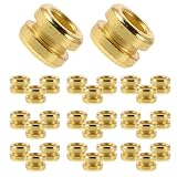 STOBAZA 50 Stück Metall Gitarrensaitenperlen für Folk Akustikgitarren Universelle Stegperlen mit Verbessertem Saitenhalt Verschleißfestes Zubehör Kompatibel mit Ukulele und Mandoline