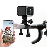 Pudet Luo Action Cam WiFi, 4K Stabilisierung Hotspot Actionkameras, 8-Stunden-Akku & 140° Weitwinkel Helmkamera für Sport und Abenteuer