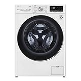 LG Electronics V7WD96H1A Waschtrockner mit AI DD | 9 kg Waschen | 6 kg Trocknen | 1400 U/Min | Steam | TurboWash 360° | Neue Wohlfühl-Trommel | Wi-Fi-Funktion | Weiß