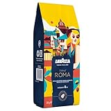 Lavazza, Tales of Italy Roma, dunkle Röstung, vollmundiger Genuss mit einer Intensität 8/10, kräftige Noten von Haselnuss und dunkler Schokolade, 250g Soft Pack