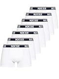 Indicode Herren Johnny 7er Pack Boxershorts | Unterwäsche Boxer Shorts Unterhosen Optical white L