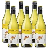 Yellow Tail Chardonnay Halbtrocken - Aromatischer Weißwein aus Australien (6 x 0.75l)