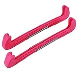 Cryfokt Eishockey-Schlittschuh-Schutz, Robuster und Langlebiger Schlittschuh-Klingenschutz, Leicht und Stark für Sportliches Skifahren (PINK)