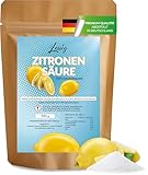Lessig | 900g Zitronensäure Pulver | Monohydrat E330 Pulver - Lebensmittelqualität | pure Citronensäure | Kochen | Backen | Putzen | Reinigen