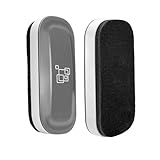 maxtek Whiteboard Schwamm Magnetisch, 2 Pack Starker Magnetischer Whiteboard radierer, whiteboard Zubehör Essentials, whiteboard eraser für Trockenreinigung auf vielen Oberflächen (Gray, 2 PCS)