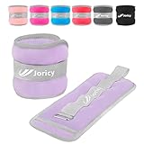 JORICY Knöchelgewicht, Gewichtsmanschetten Fuß für Männer Frauen 1 kg 1 Paar Fußgewichte Gewichte für Beine und Arme, Gewichte Set am Knöchel Handgelenk Fussgewichte Handgewichte