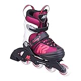 K2 Skates Mädchen Inline Skates VELOCITY JR G, black - purple - white, 30G0827.1.1.M