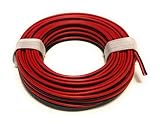 BELI-BECO L2218/5 Kabel - Kupferlitze 2 x 0,14 mm² (1x18x0,10 mm) - Zwillingsleitung - 5 m Ring (rot-schwarz)