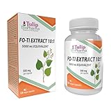 Fo-ti (He Shou Wu) 10:1 Extract 5000mg Equivalent 120 Kapseln, Laborgeprüft, Hochdosiert