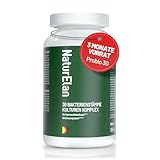 Probiotika PLUS Kulturen Komplex - 180 KAPSELN mit 30 Bakterienstämme, 20 Mrd. KBE/Tagesdosis, Magensaftresistent& Vegan, mit Lactobacillus & Bifidobakterien, 3 Monate, Darmflora