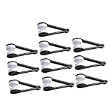 minkissy 1 Satz Brillenreinigungsclip Linsenreinigungstücher Brillenreiniger Brillenreiniger Brillen Tragbare Brillenputztücher Brillenreinigungsbürste 10 Stück