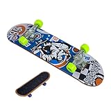 Aizuoni Finger Skateboard, Fingerboard, Fingerskateboard, Finger Spielzeug, Mini Skateboard, Kreative Fingerspitzen-Bewegung, Mini-Skateboard, Starter, Fingersport, Partygeschenke, Neuheit