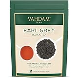 VAHDAM, Earl Grey Schwarzer Tee (340g) Loser Blätter Schwarztee | Zitronig & Köstlich | 100% Natürliche Schwarzer Tee Gemischt Mit Starken Bergamotte Extrakten | Aufbrühen Heißen/Eistee