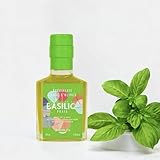 Olivenöl mit Basilikum – Natives Olivenöl extra mit frischem Basilikum, 100 ml – Aromatisch, mediterran, vielseitig einsetzbar – Maison Brémond 1830