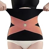 Lunaobrik Taille Trainer Korsett | Anpassbare Tail Trainer Gürtel Bauchkontrolle - Waschbar Nahtlose Bauchgurt Elastische Nylon Mädchen Für Reise Home Gym Studie, blacks, Honing
