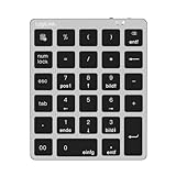 LogiLink ID0212 - Kabelloses 28-Tasten Keypad mit BT 5.0, Scherenmechanik