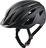 ALPINA PARANA - Leichter, Individuell Anpassbarer Touren Fahrradhelm Mit Fliegennetz Für Erwachsene, black matt, 55-59 cm