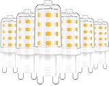 Oaomi G9 LED Lampe Warmweiß 3000K G9 LED, LED Leuchtmittel 3W Entspricht Ersetzt 40W Halogenlampe 30W-40W, glühbirne g9 LED Lampen Kein Flackern,Nnicht Dimmbar Leuchtmittel