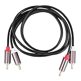 HOMSFOU 3 2 Audio Kabel extension cord tv cable Corrosion resistant cable Heimkinokabel männliches Audiokabel Verlängerungskabel Verbindungskabel Gehäuse aus Aluminiumlegierung Black